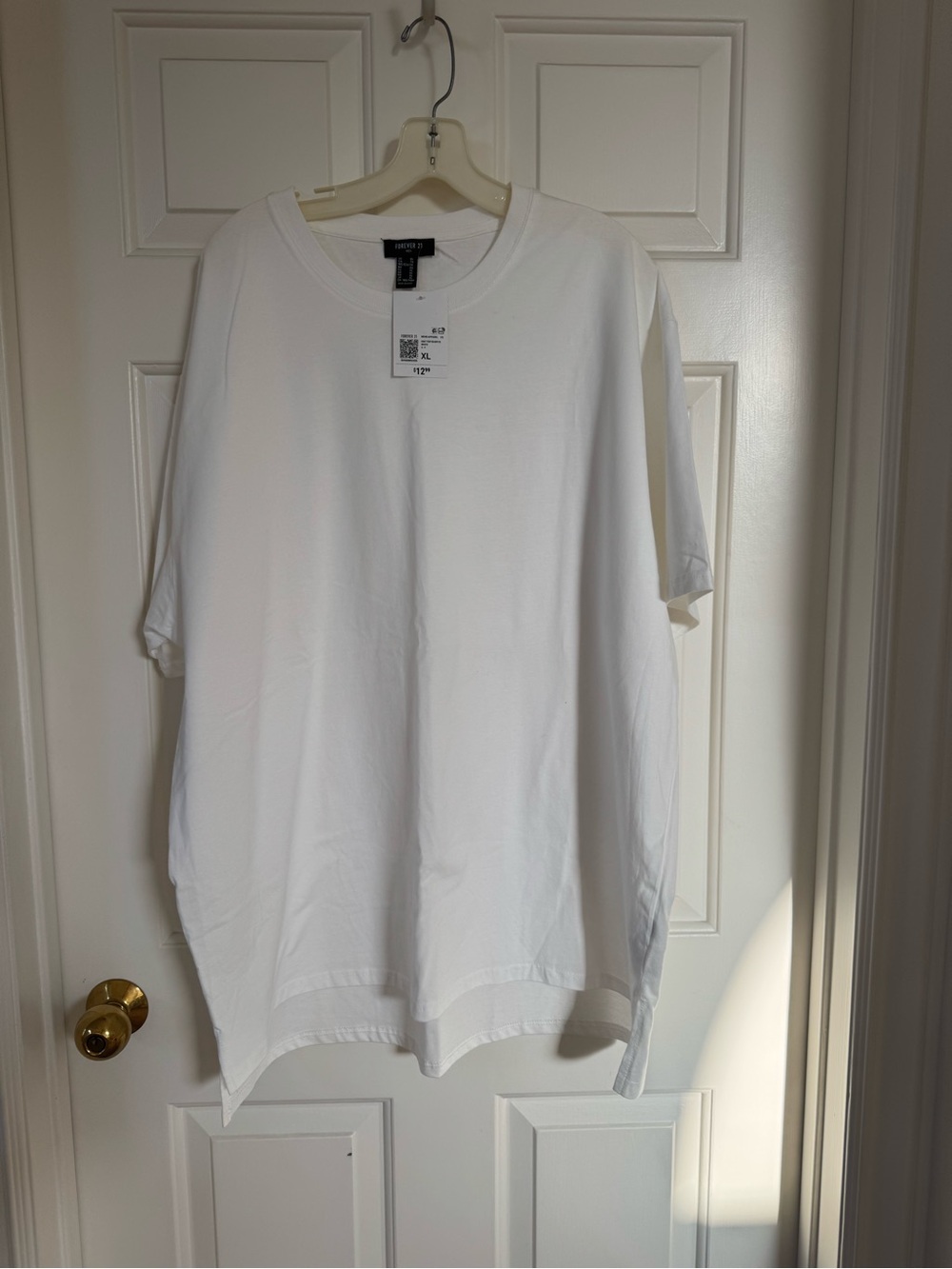 Forever 21 Men's White Crewneck Tee